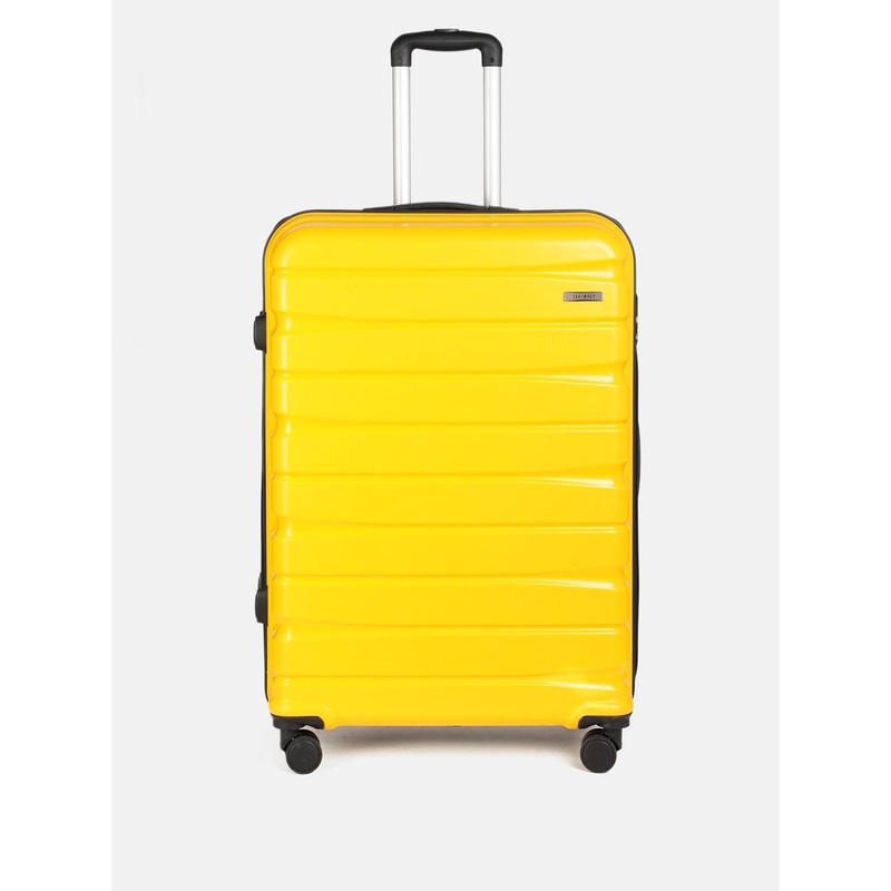 Teakwood Leathers Hard Sided 360-Degree Rotation Large Size Trolley Bag – 96L