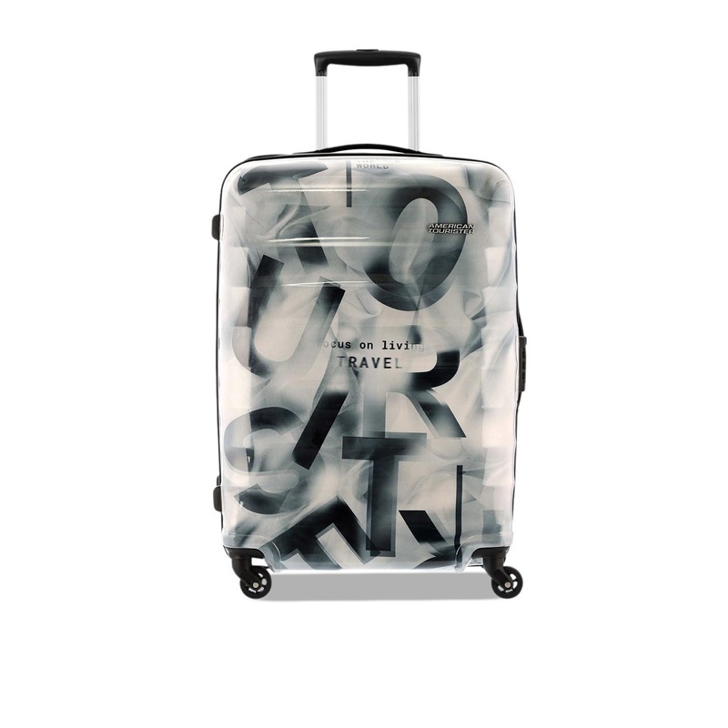AMERICAN TOURISTER VERG Printed Hard Large Trolley Suitcase