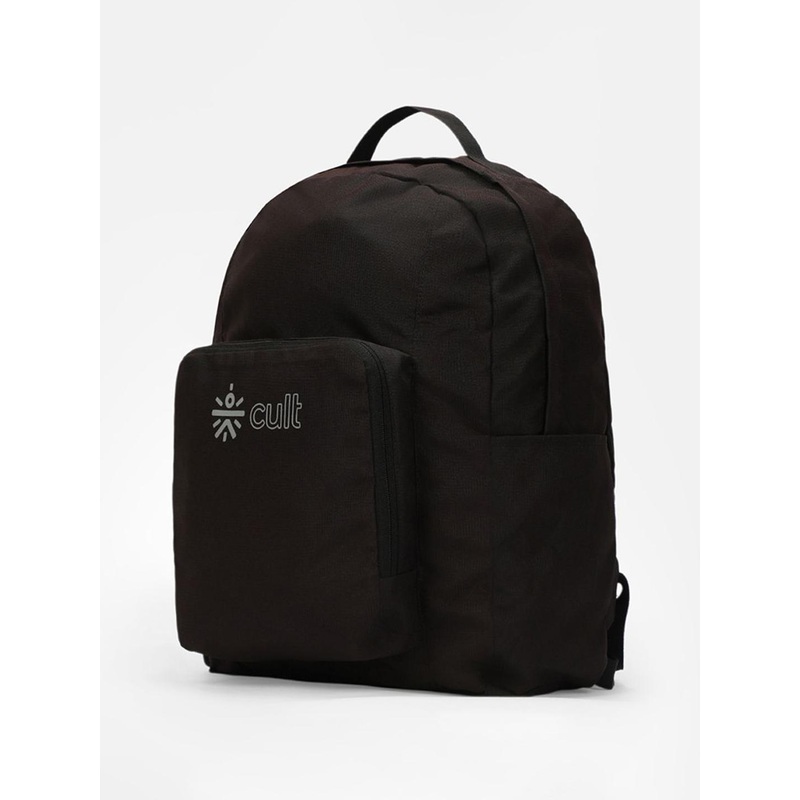 CULT Black Foldable Backpack 25L