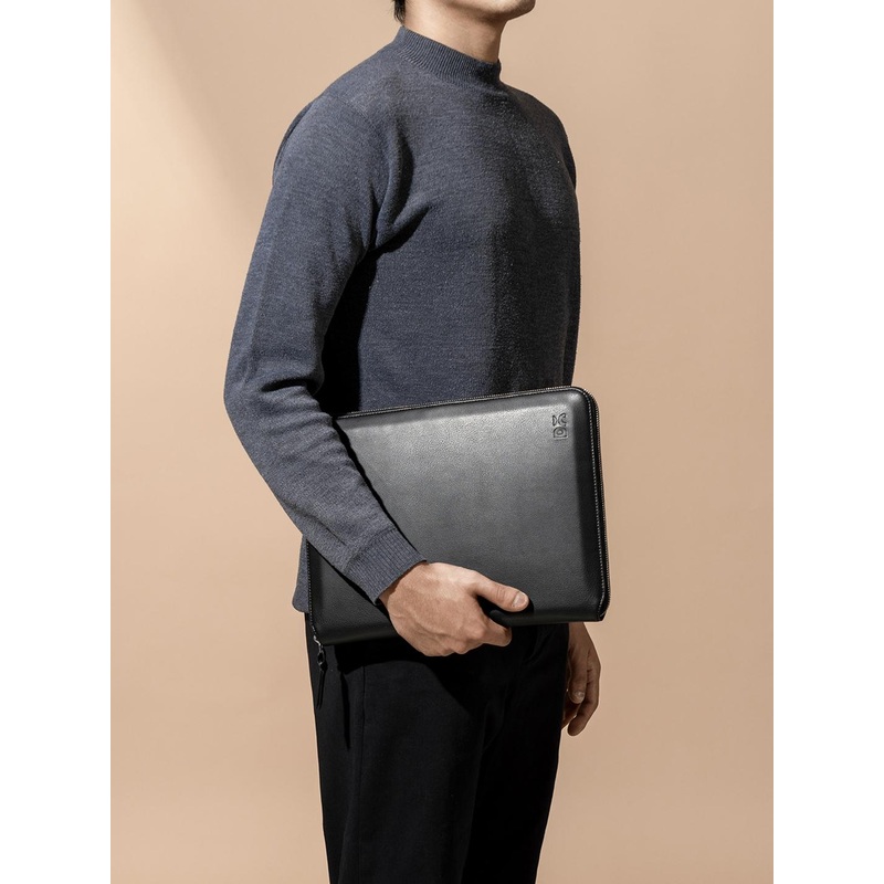 DailyObjects Vegan Leather Laptop Sleeve
