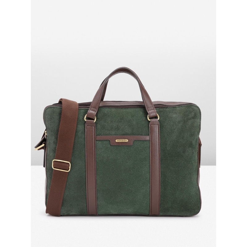 Hidesign Men Solid Messenger Bag