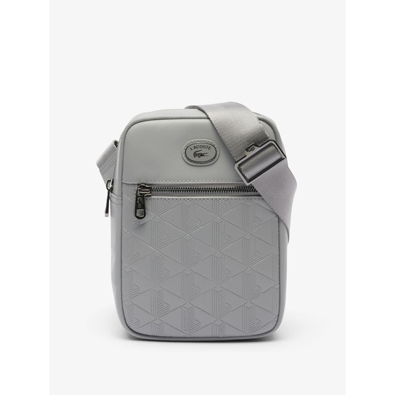 Lacoste Men Nomogramme Textured Messenger Bag