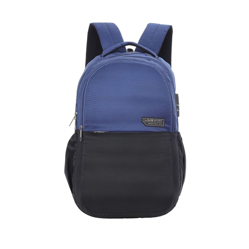 Lavie Sport 35 L Pulse Rain Cover & Combi Lock Laptop Backpack