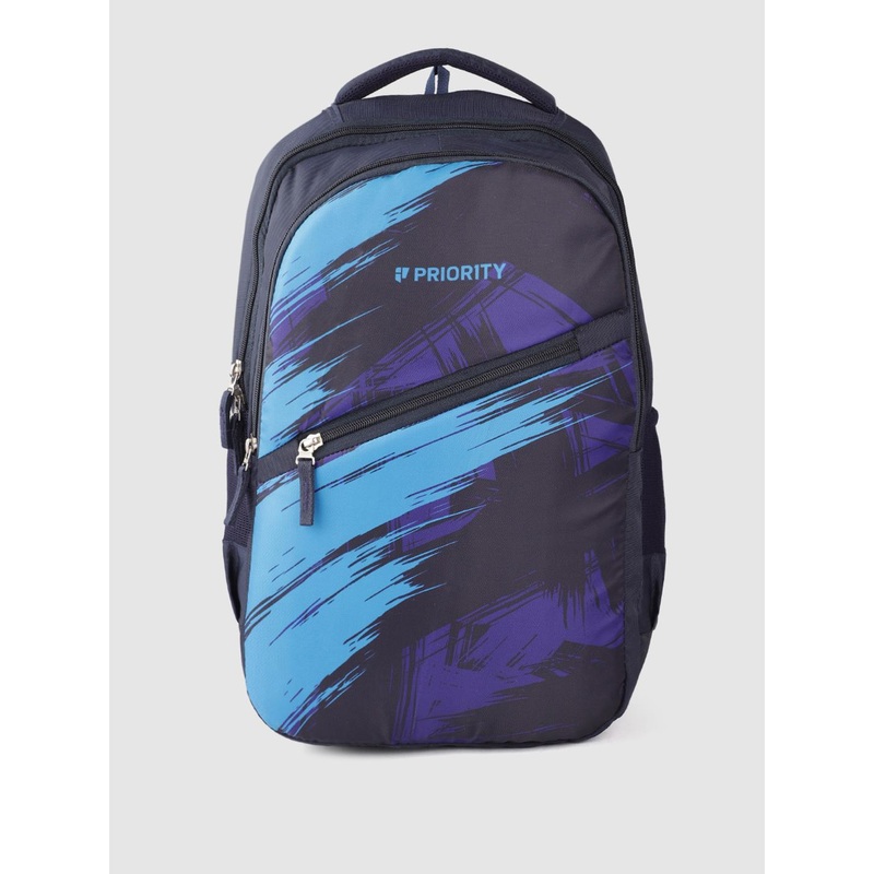 Priority Unisex Abstarct Printed Backpack- 28L