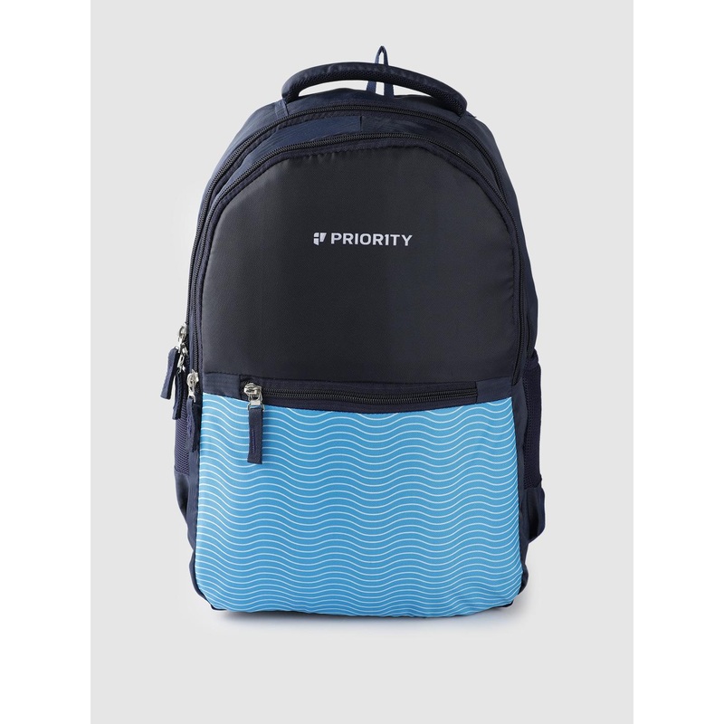 Priority Unisex Striped Backpack- 28L
