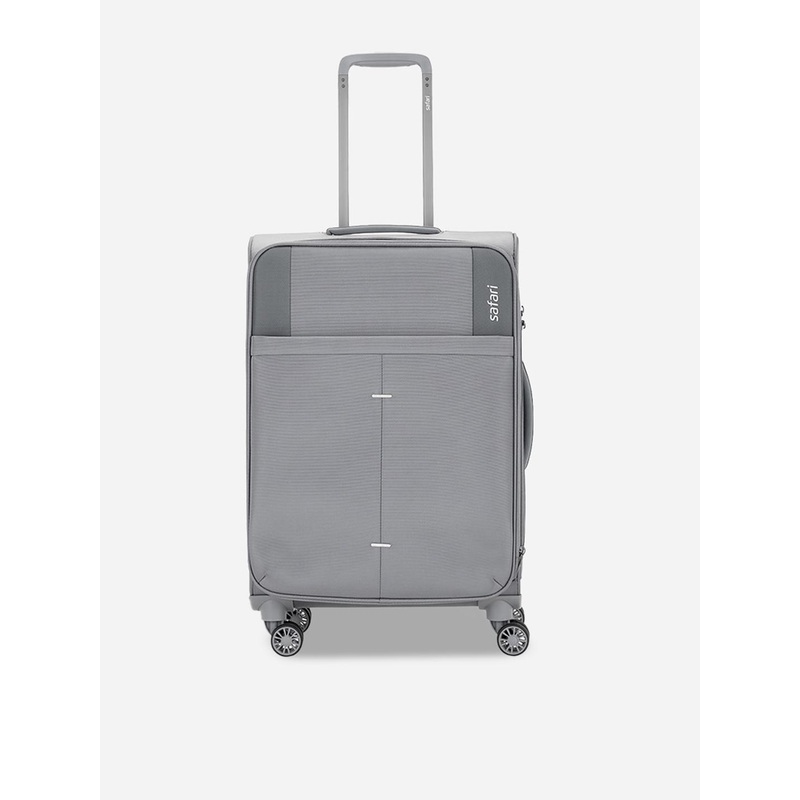 Safari Select Airpro Grey Ultra Lightweight with TSA Lock Cabin Trolley Bag 55 Cm
