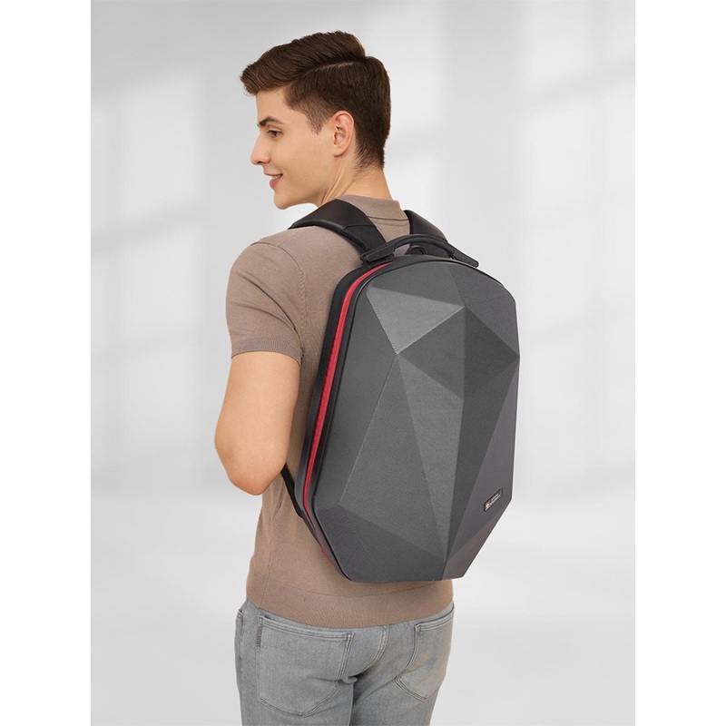 SWISS MILITARY Alien Series ABS Hardshell Upto 15.6 In Laptop Hard Shell Travel Backpack