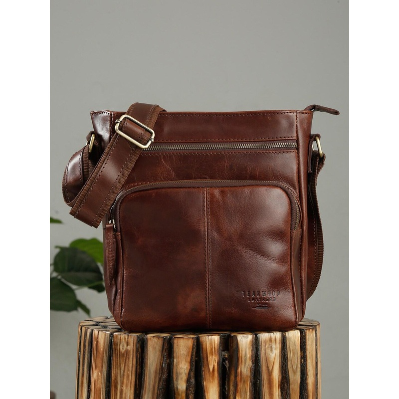 Teakwood Leathers Men Messenger Bag