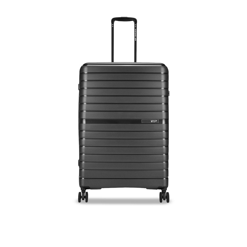 VIP Aer Plus Textured Hard-Sided Large Trolley Bag