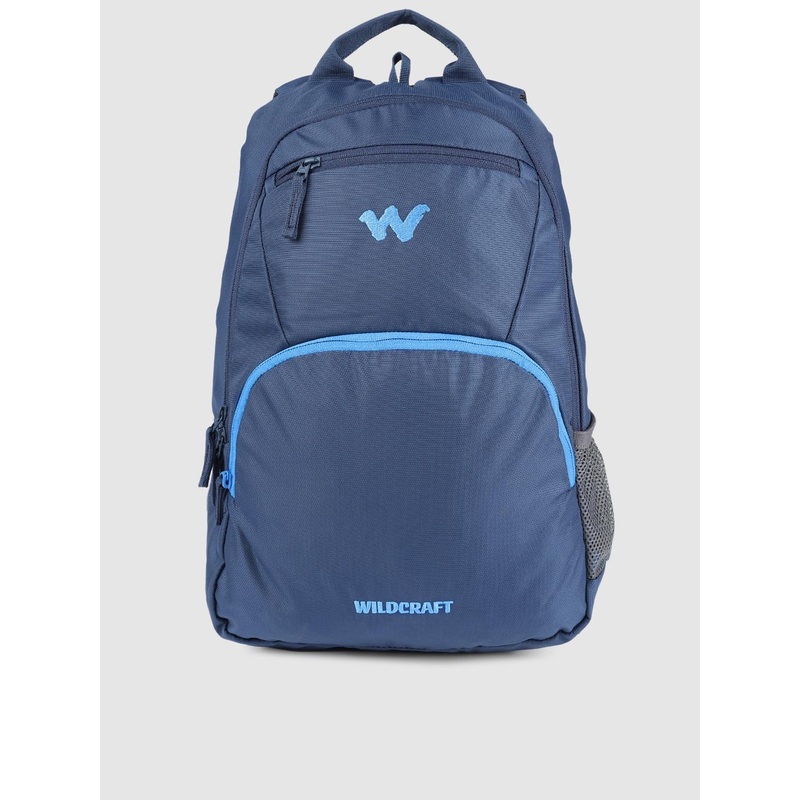 Wildcraft Unisex Blue Hopper 1.0 Brand Logo Printed Laptop Backpack