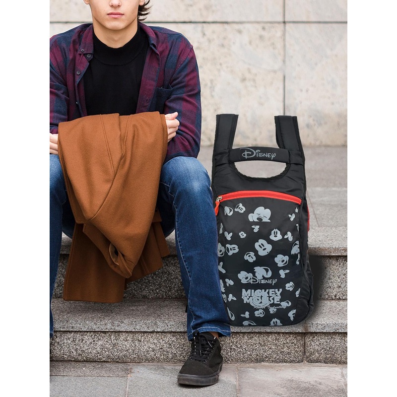 Kuber Industries Waterproof Disney Mickey Mouse Print college Bag for School Bag