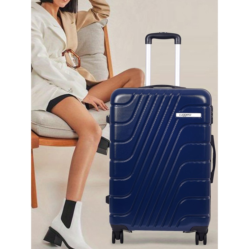 Luggero Hard-Sided Cabin Trolley Suitcase