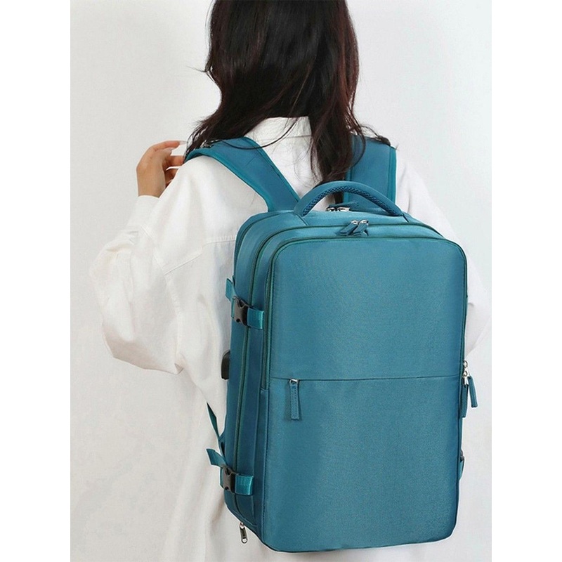 Mast & Harbour Men Lightweight Zip Pocket Backpack