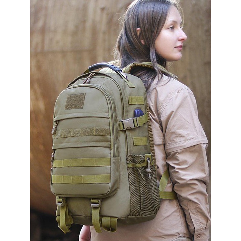 Mast & Harbour Men Padded Shoulder Strap Large Backpack with Zip Compartment Closure