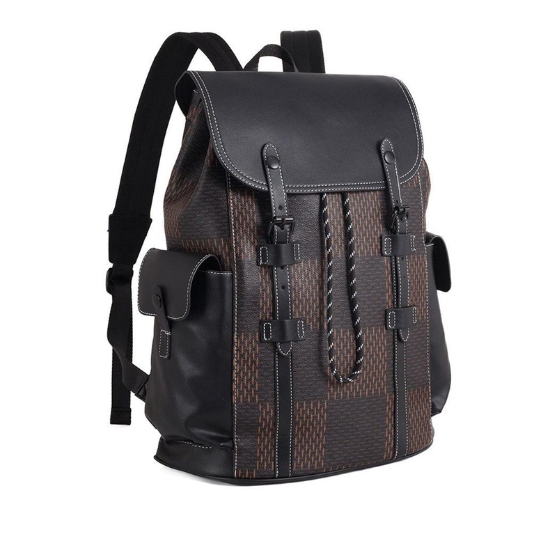 Mast & Harbour Men Textured Backpack  With Compression Straps