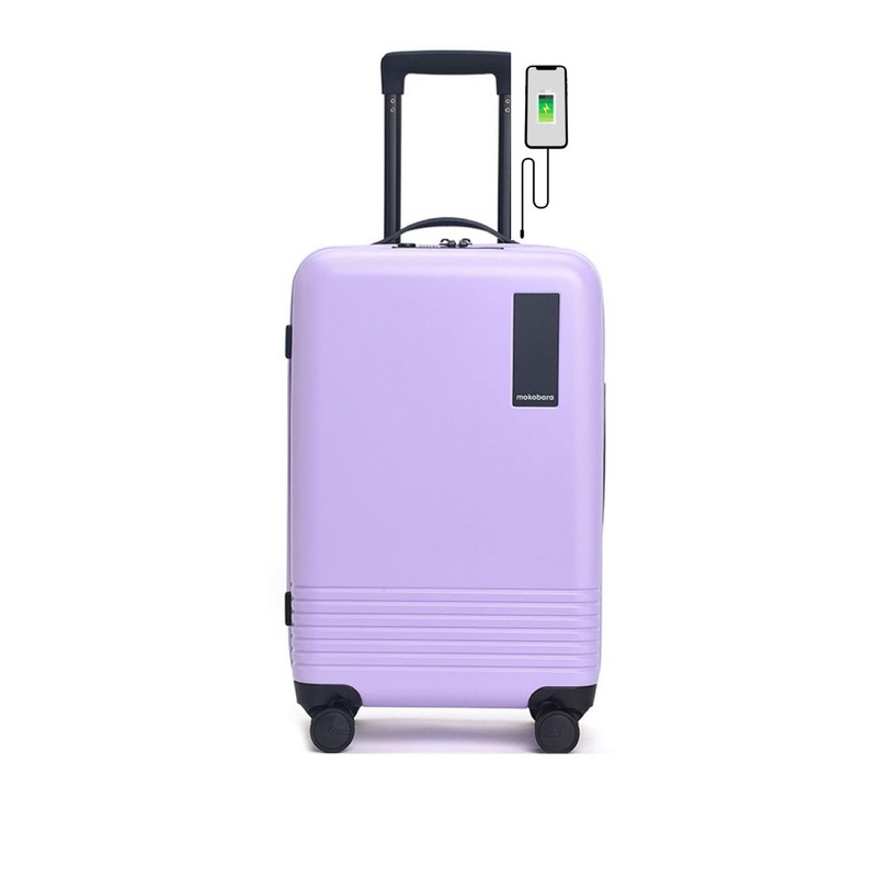 MOKOBARA Textured Lightweight, Durable, and Functional Hard-Sided Trolley Bag