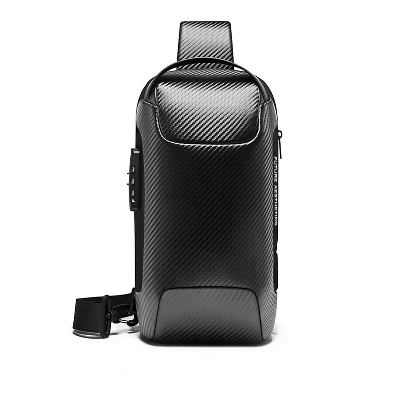 Red Lemon Unisex Crossbody Padded Backpack