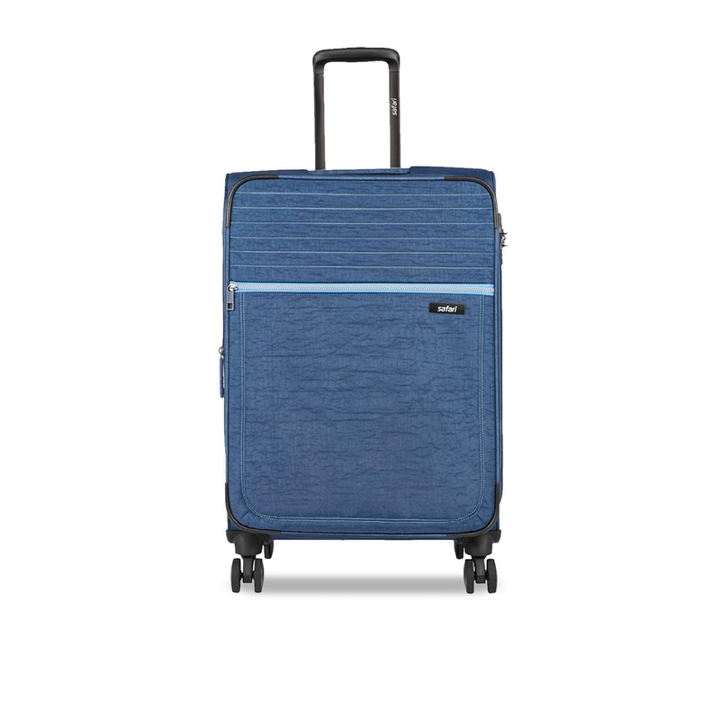 Safari Textured Soft-Sided Cabin Trolley Suitcase
