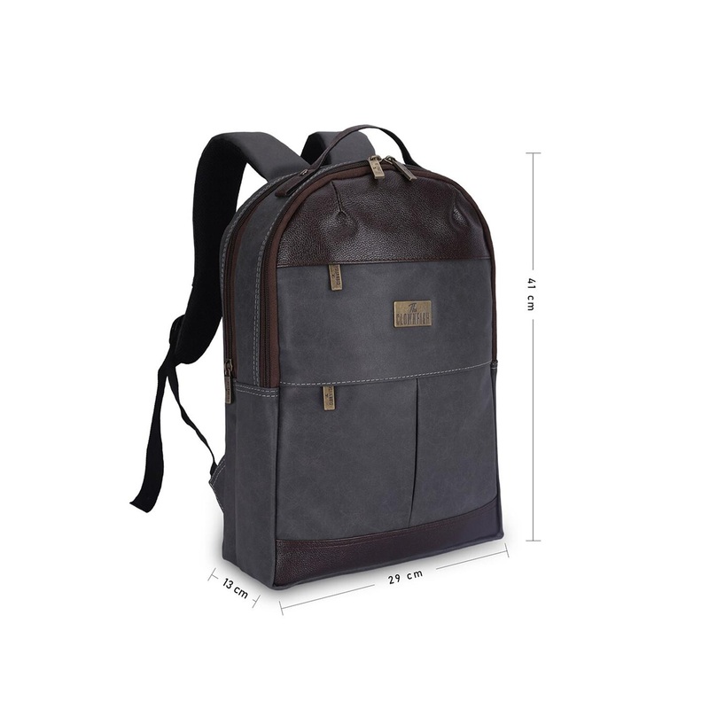 THE CLOWNFISH Cybershield Unisex Textured Backpack