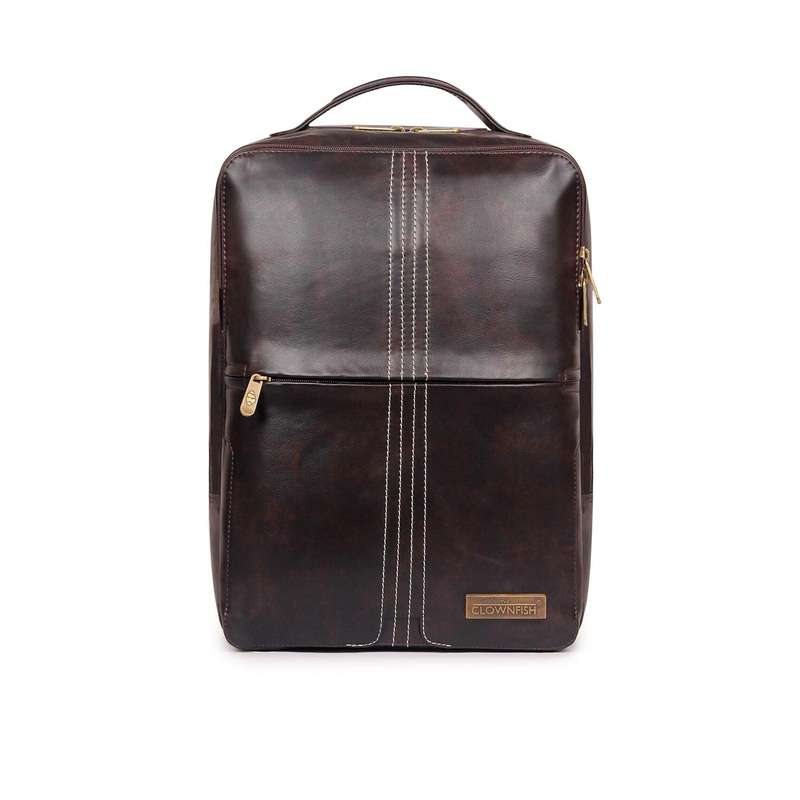 THE CLOWNFISH Lincoln Padded Shoulder Laptop Backpack