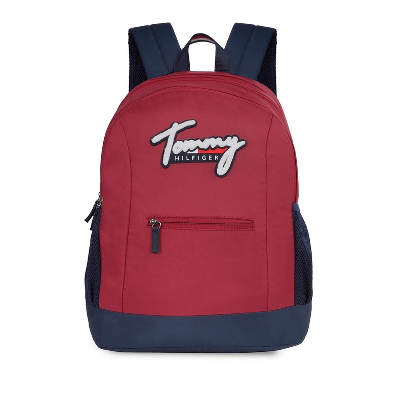 Tommy Hilfiger Unisex Colourblocked Backpack- 27 L