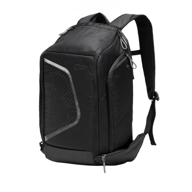 Travel Blue Unisex Backpack with Compression Straps