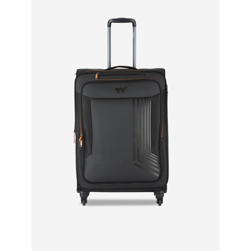 Wildcraft Apollo Brand Logo Print 360′ Rotation Soft-Sided Cabin Trolley Bag