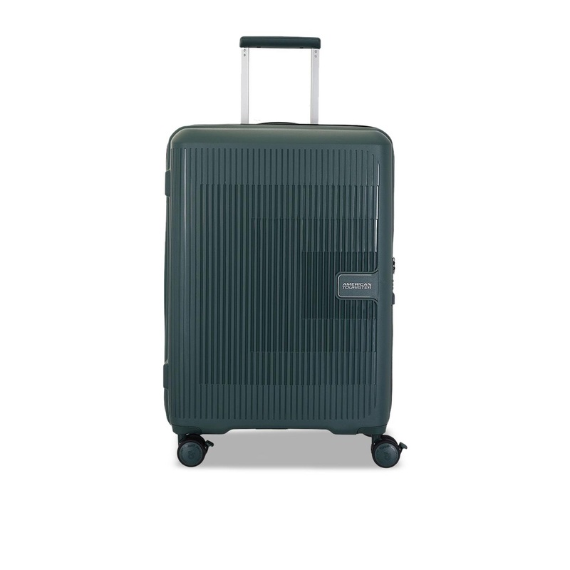 AMERICAN TOURISTER Aerostep Textured Hard-Sided Medium TSA Lock Trolley Bag