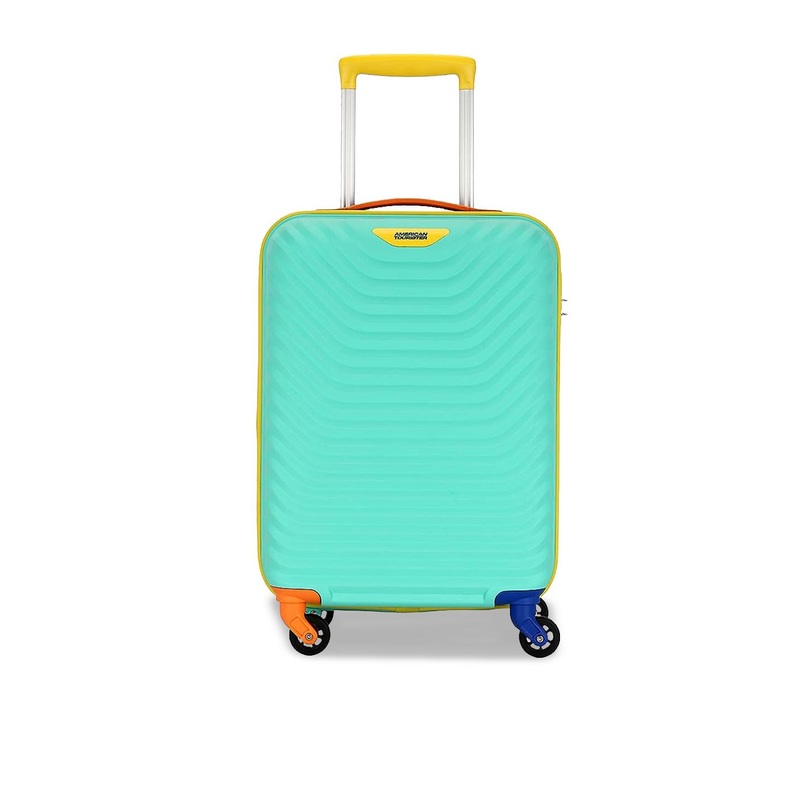 AMERICAN TOURISTER Splash Colourblocked Hard-Sided Cabin Trolley Bag
