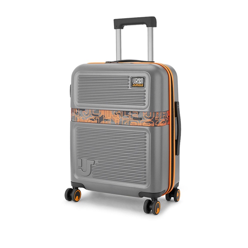 Urban Jungle By Safari Ash Grey Cabin Hardside Polycarboante Trolley