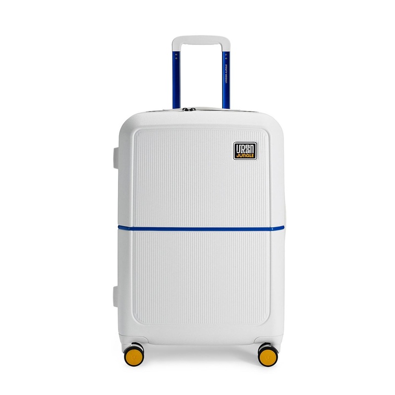 Urban Jungle By Safari Ivory White Hardside Trolley Medium Polycarboante Suitcase