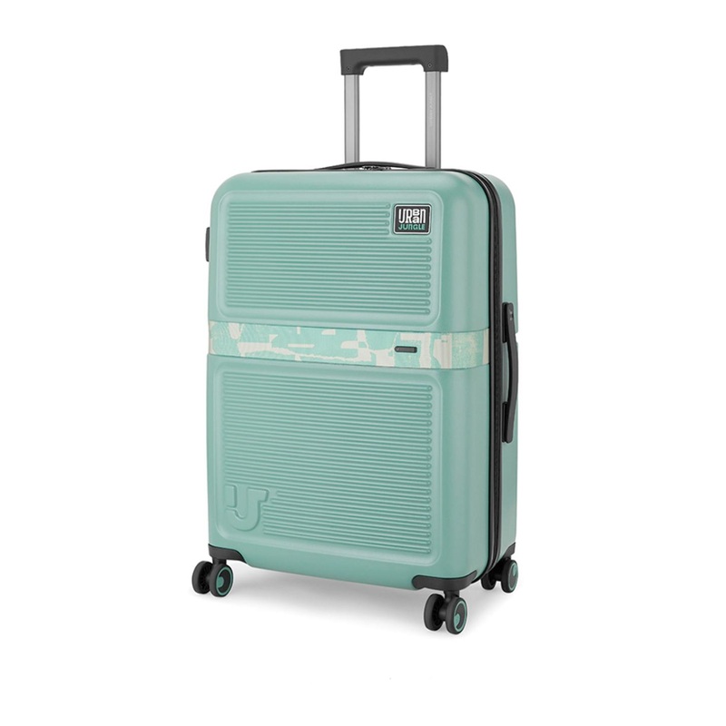 Urban Jungle By Safari Matcha Green Hardside Trolley Medium Polycarboante Suitcase