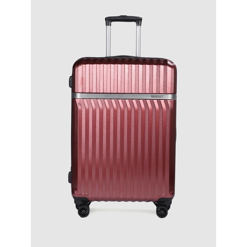 Wildcraft  Canopus Medium Textured Hard Sided Trolley Suitcase