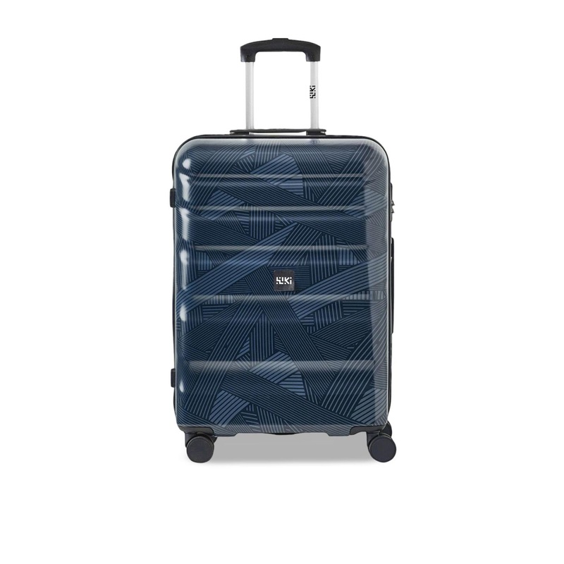 Wildcraft Streak Printed Hard-Sided Large Trolley Bag