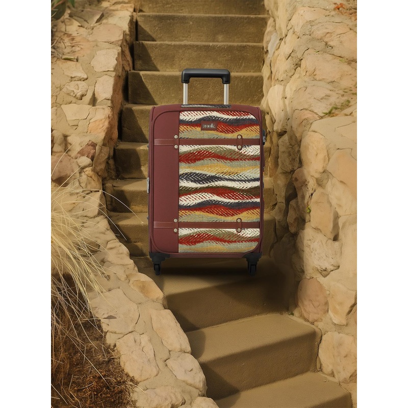 ZOUK Unisex Jaisalmer Dunes Saira Cabin Trolley Bag