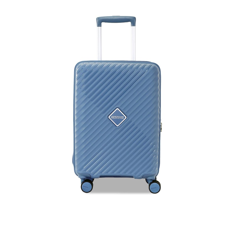 AMERICAN TOURISTER Unisex Textured Hard-Sided Large Cabin Trolley Bag