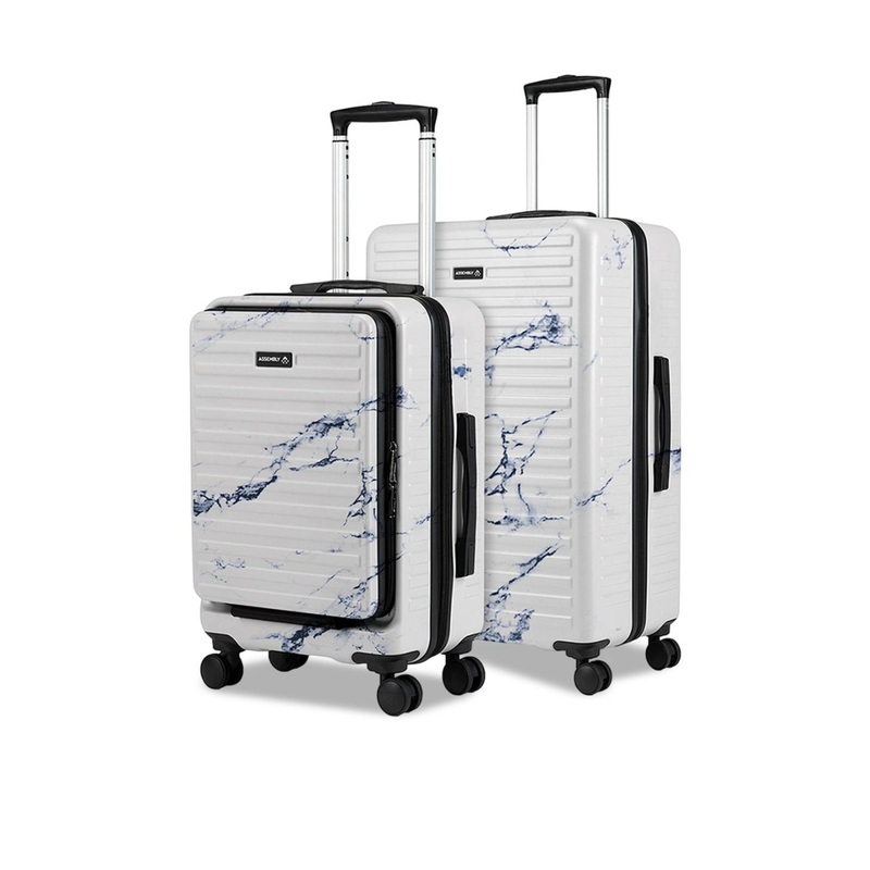 Assembly Premium Set of 2 Cabin and CheckIn Trolley Bag (20 & 24 Inches)