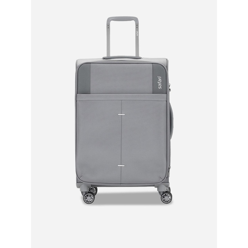 Safari Select Airpro Grey Ultra Lightweight with TSA Lock Medium Trolley Bag 67 Cm