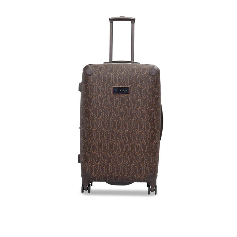 Tommy Hilfiger Printed Jazz Hard Trolley Bag