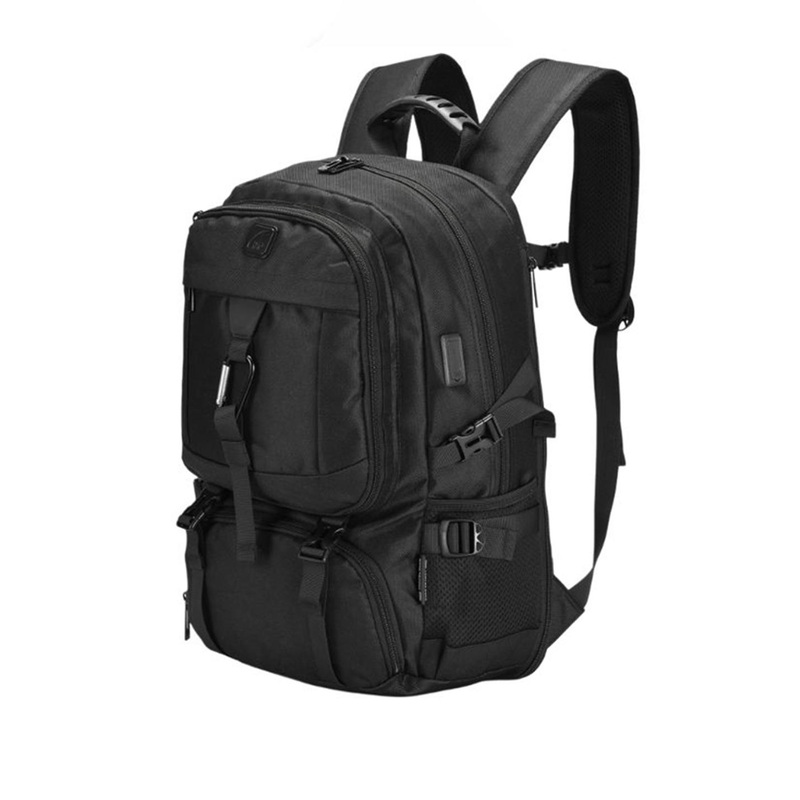 Travel Blue Unisex Solid Medium Padded Backpack with Zip Closure