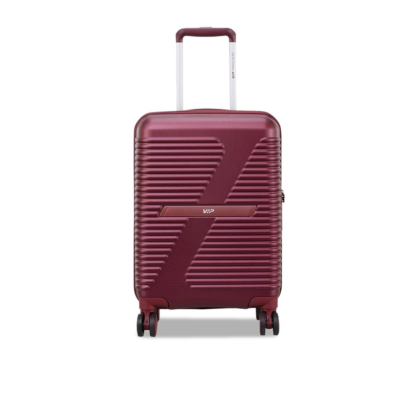 VIP Textured Hard-Sided 360 Degree Rotation Cabin Trolley Suitcase