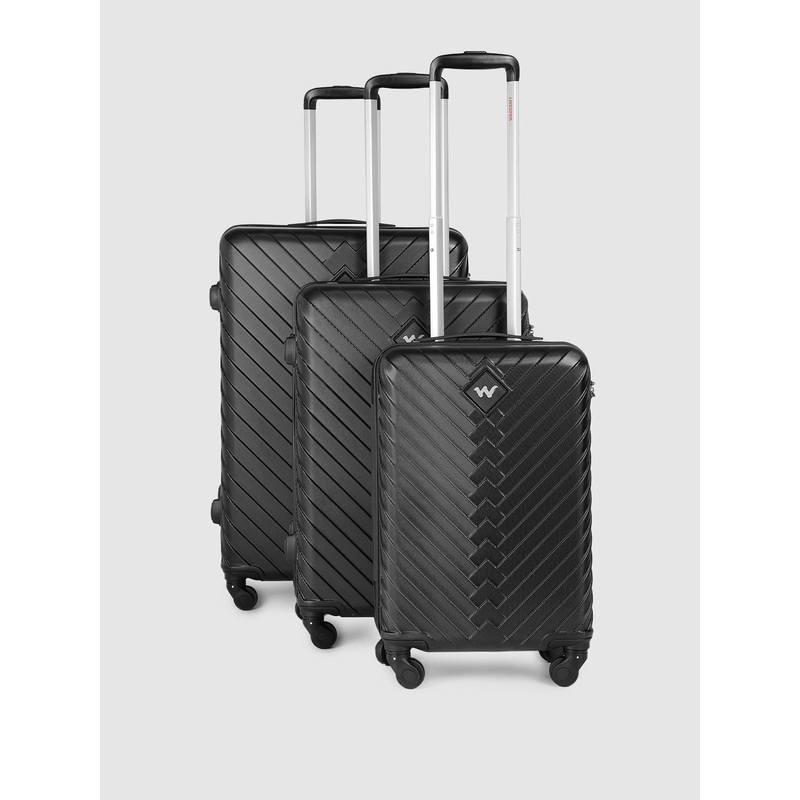 Wildcraft Citron Set of 3 Trolley Suitcases – Cabin, Medium & Large