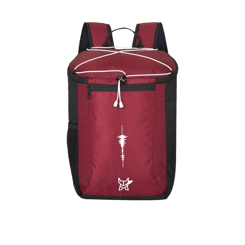 Arctic Fox Printed Laptop Backpack