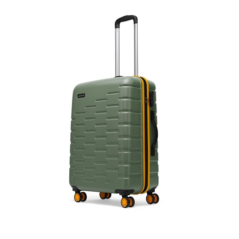Aristocrat Fencer Pro Textured Hard Medium Trolley Bag- 61L