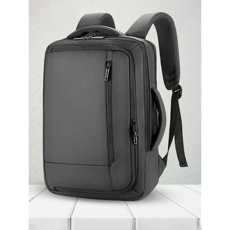 CONTACTS Unisex Two Handles Padded Laptop Bag