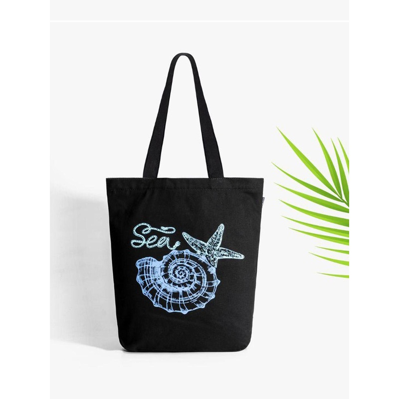 EcoRight Zipper Tote Bag – Ocean Treasures