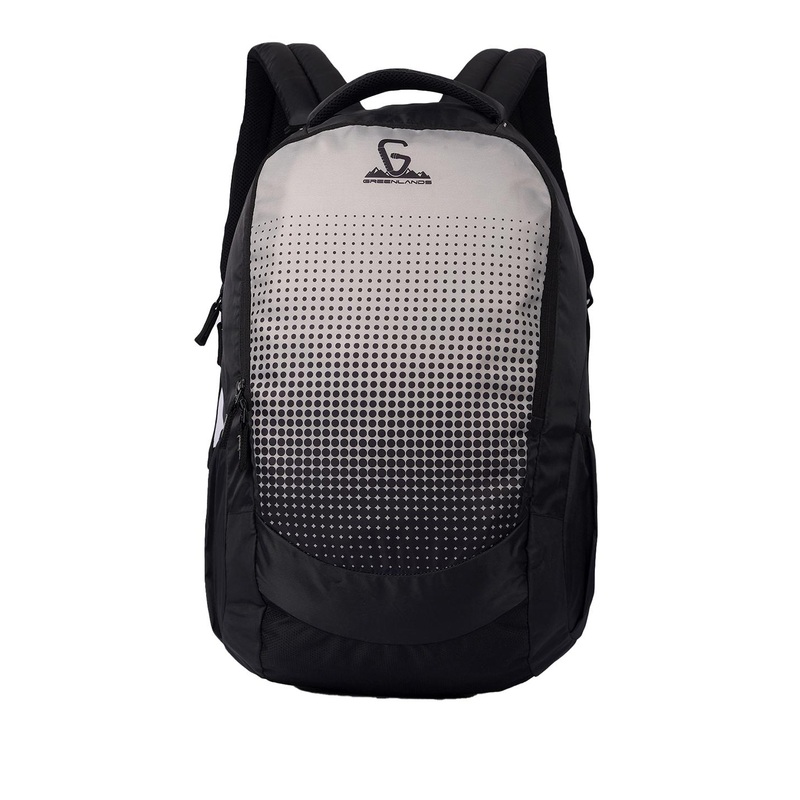 GREENLANDS Unisex Colourblocked Backpack