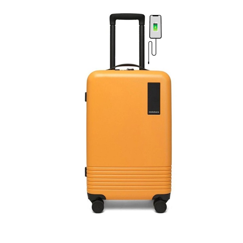 MOKOBARA Unisex Textured Hard-Sided Trolley Bag