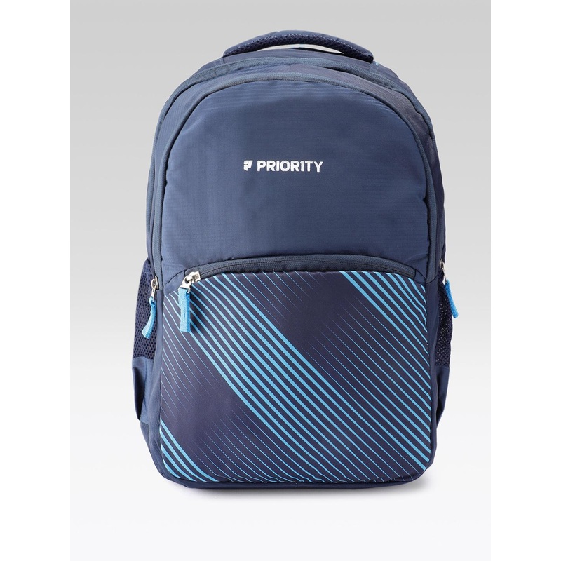 Priority Unisex Striped Backpack – 38.45 L