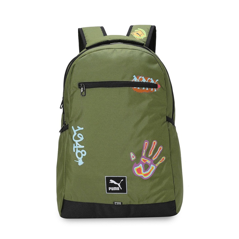 Puma Unisex Maximalist Graphic Printed Medium Backpack